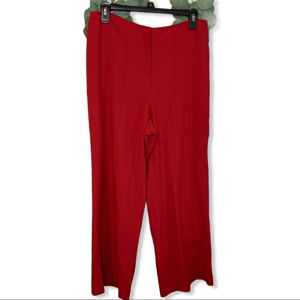 Don Caster Collection Red Flare Women's Dress Pants 6